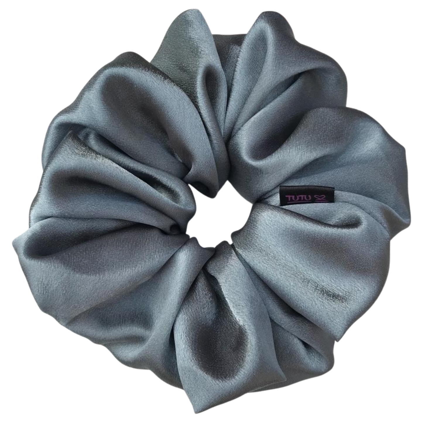 Luxury Satin Scrunchie - HEATHER