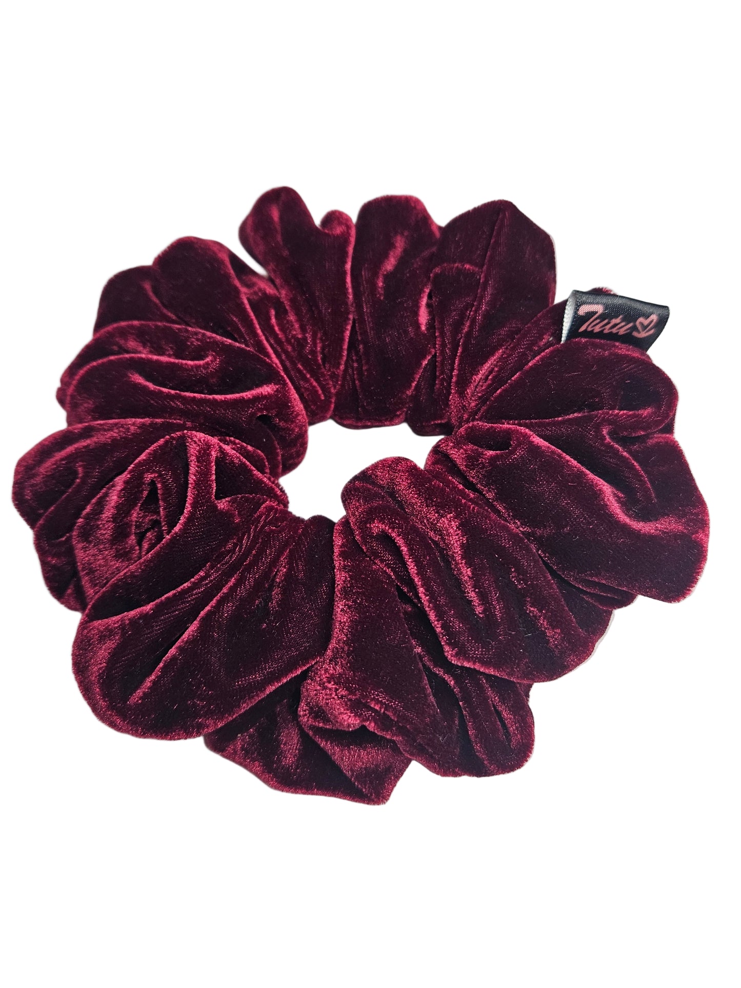 Luxurious Velvet Scrunchie - RUBY