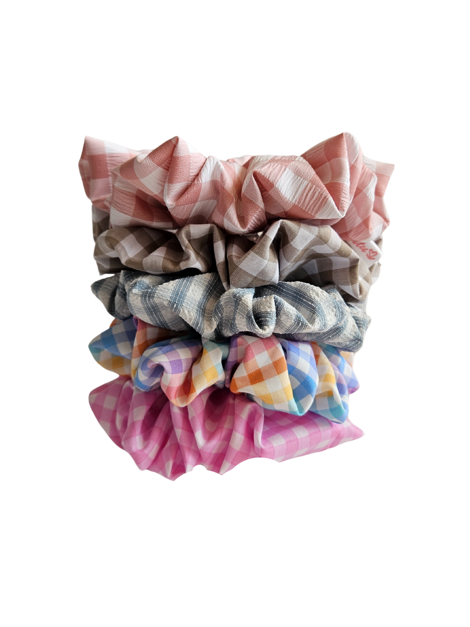 Gorgeous Gingham Scrunchies