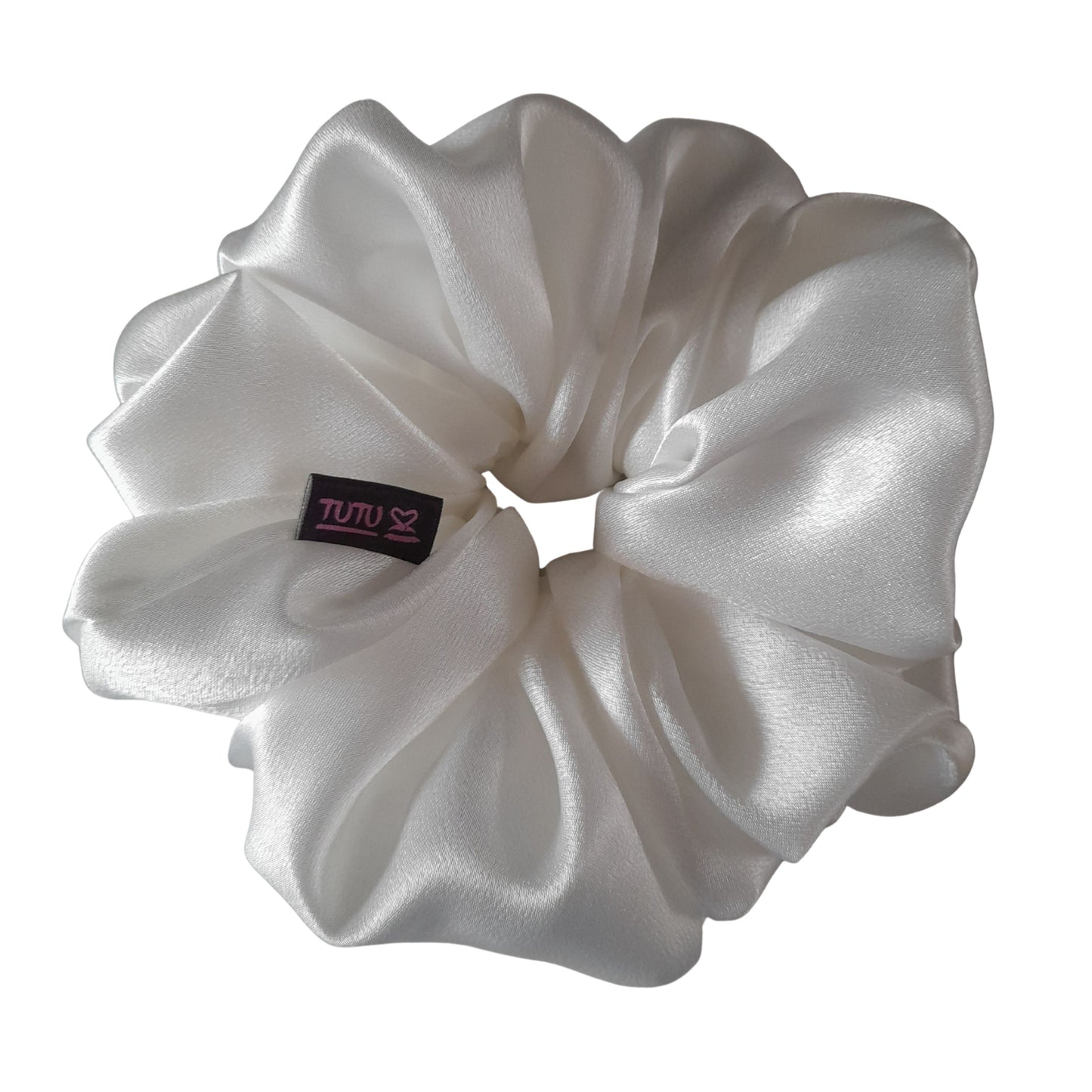 Luxury Satin Scrunchie - ANGEL