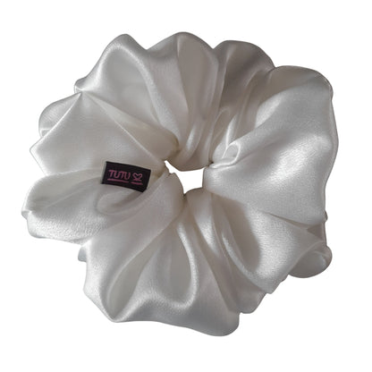 Luxury Satin Scrunchie - ANGEL