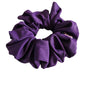 Deep plum lycra swim scrunchie
