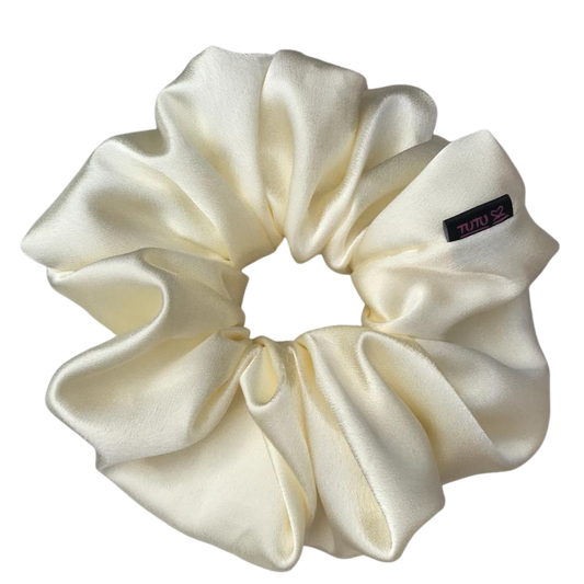 Luxury Satin Scrunchie - HONEY