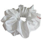XXL white lycra swim scrunchie