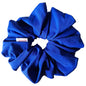 XXL Electric Blue lycra swim scrunchie 