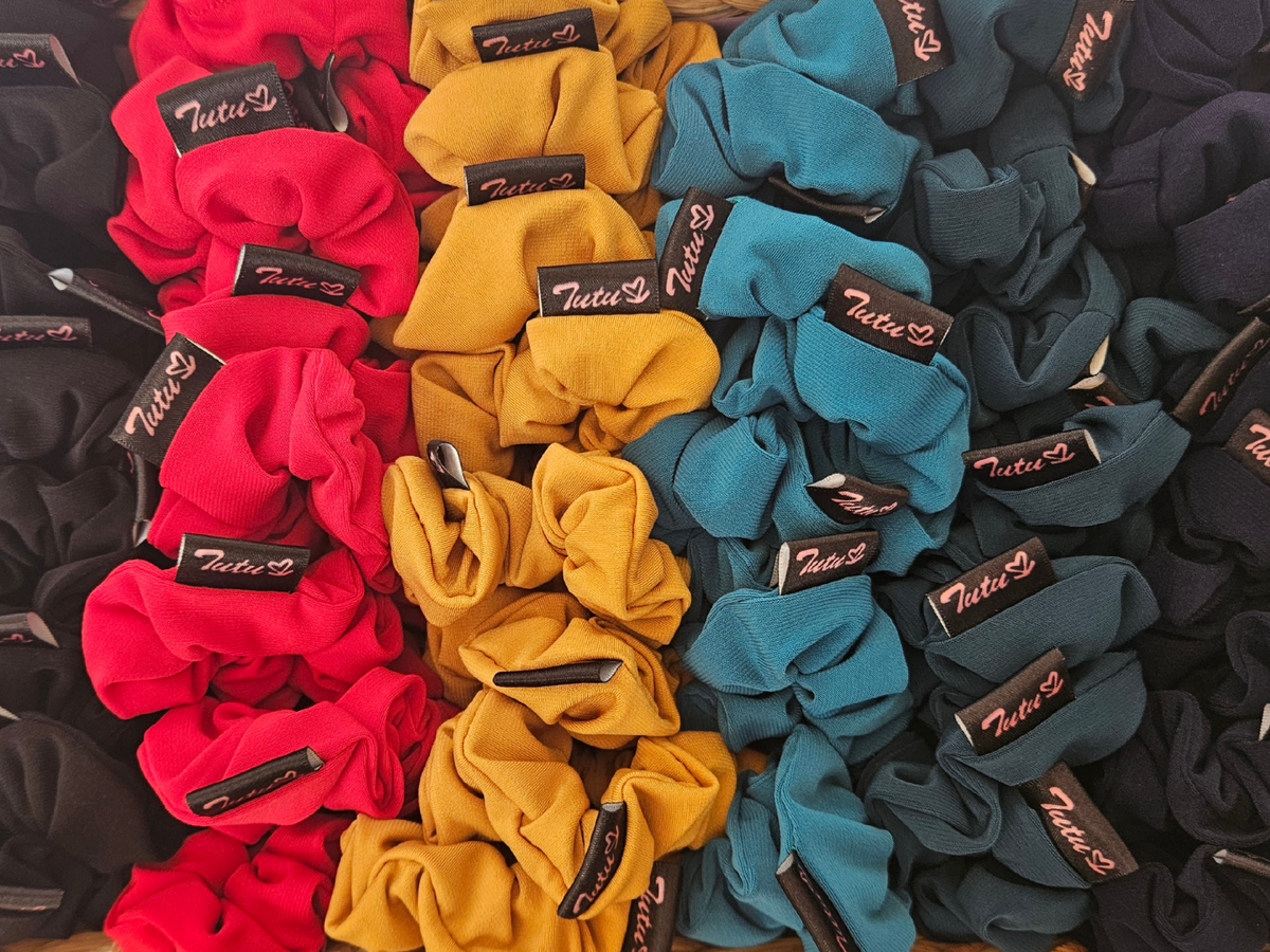 bunch of scrunchies