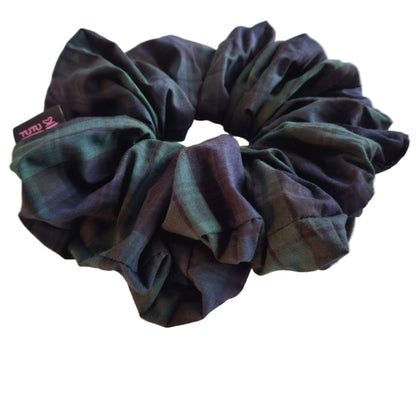 Luxury Tartan Scrunchie - CLAIRE