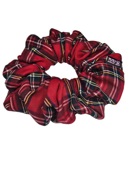 Luxury Tartan Scrunchie - NINA
