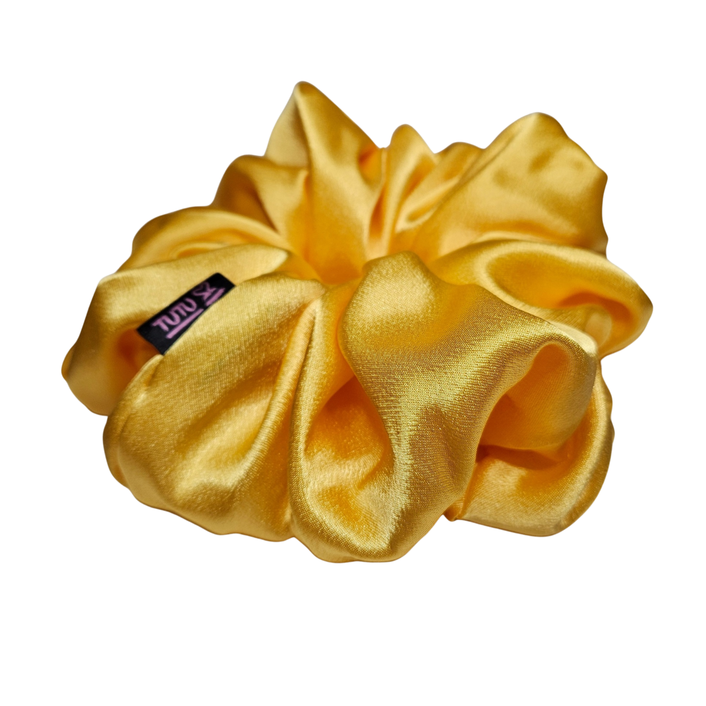 Luxury Satin Scrunchie - DAISY