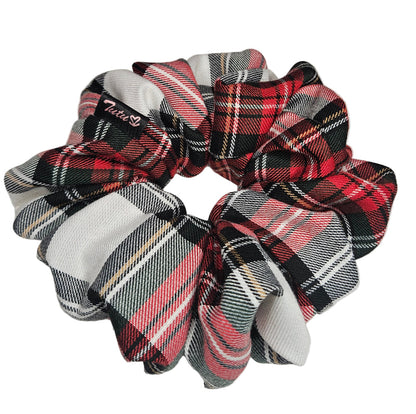 Luxury Tartan Scrunchie - FREYA