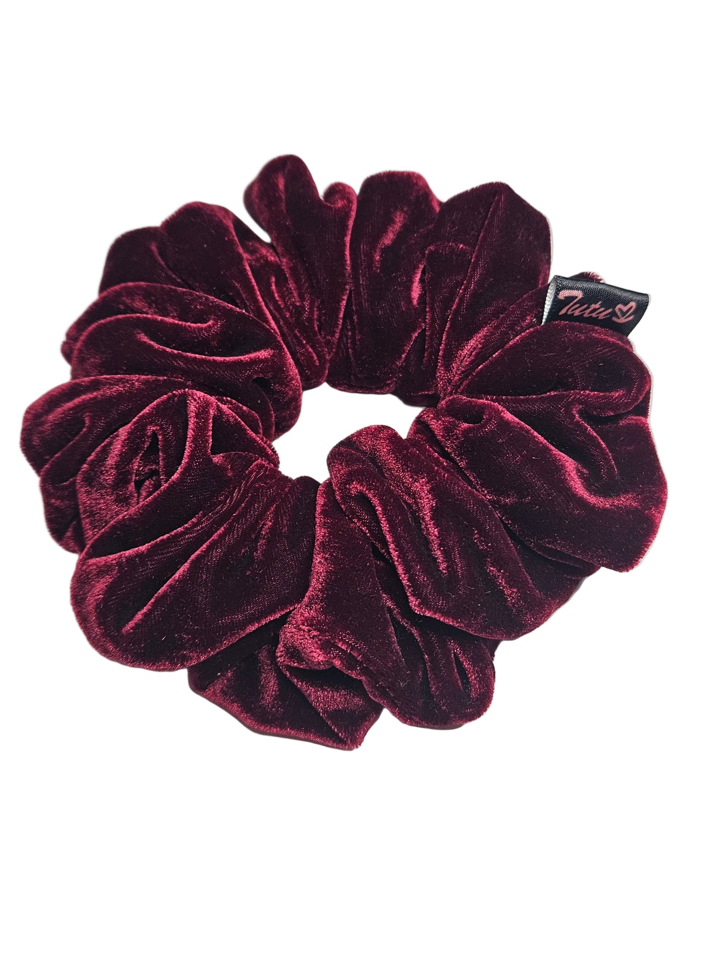 Luxurious Velvet Scrunchie - RUBY
