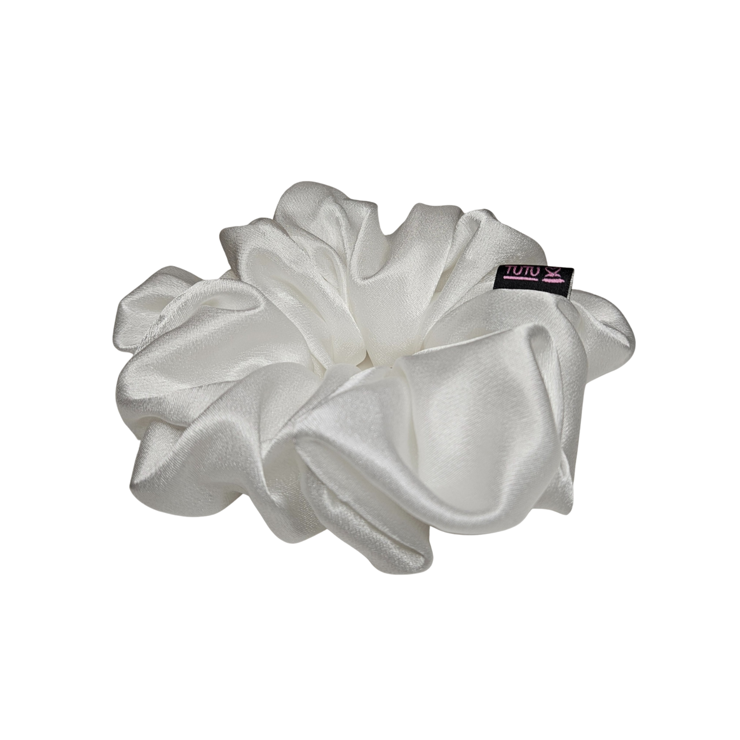 Luxury Satin Scrunchie - ANGEL