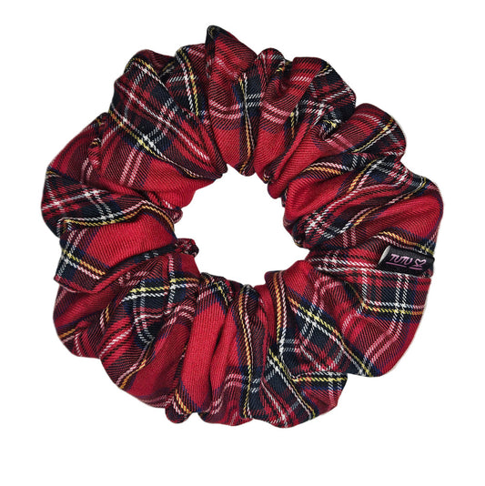 Luxury Tartan Scrunchie - NINA