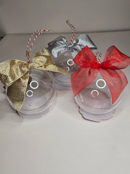 Unfilled Christmas bauble