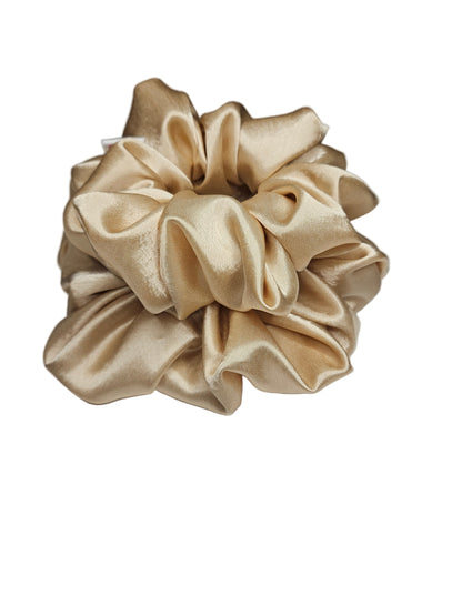Luxury Satin Scrunchie - GOLDIE