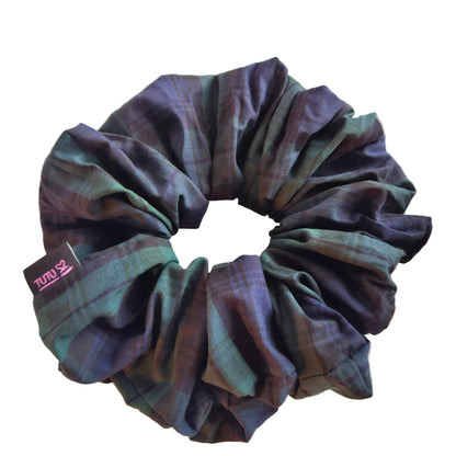 Luxury Tartan Scrunchie - CLAIRE