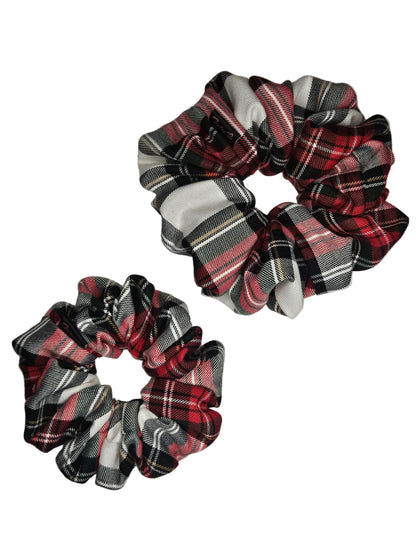 Luxury Tartan Scrunchie - FREYA