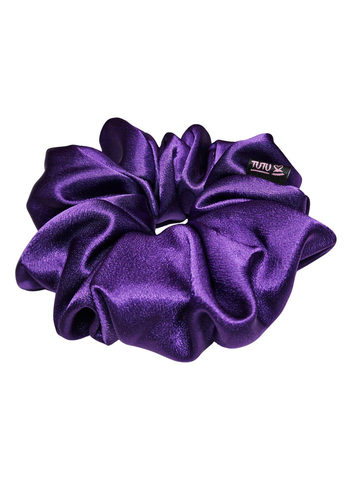Luxury Satin Scrunchie - VIOLET