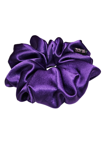 Luxury Satin Scrunchie - VIOLET