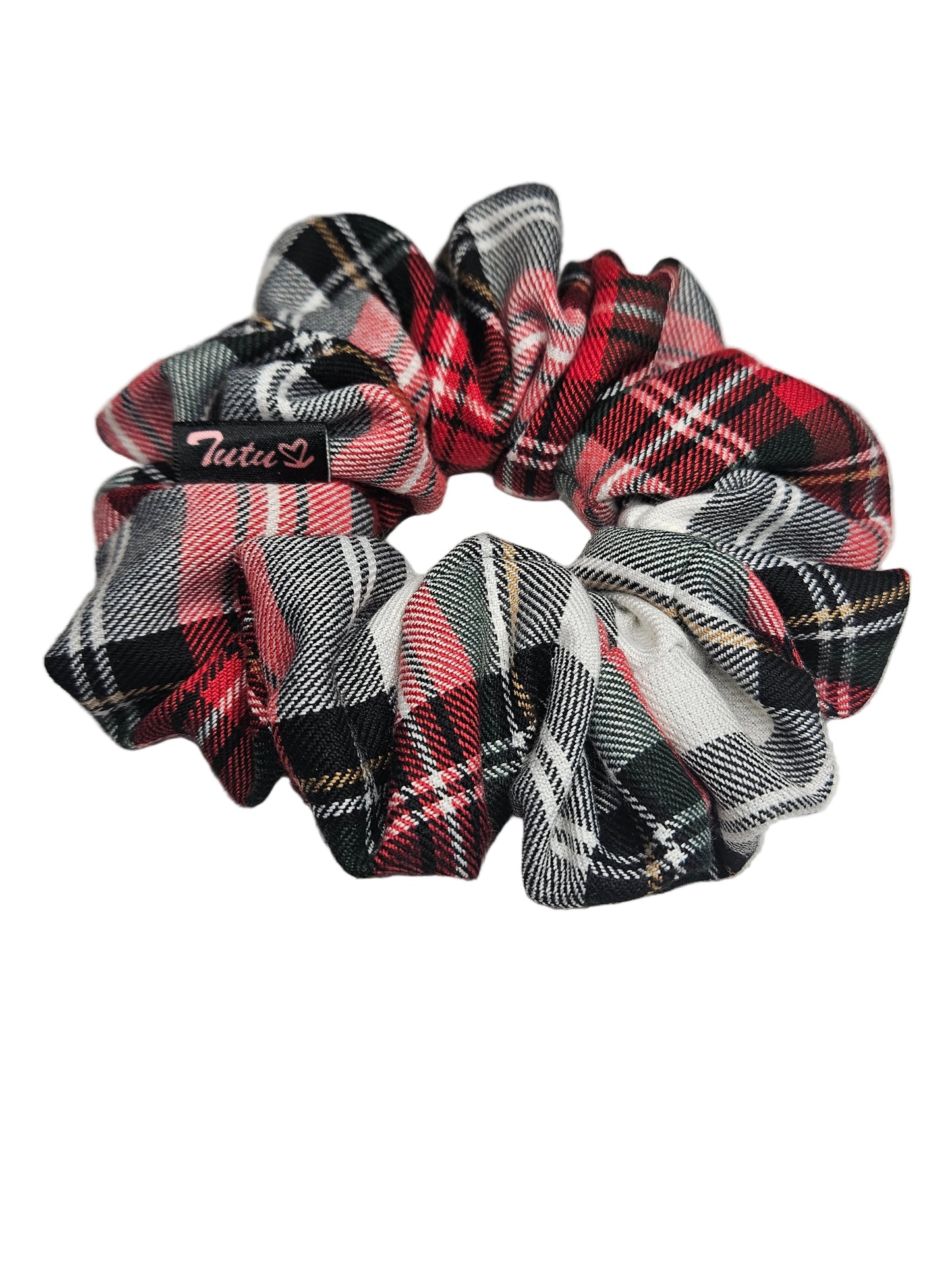 Luxury Tartan Scrunchie - FREYA