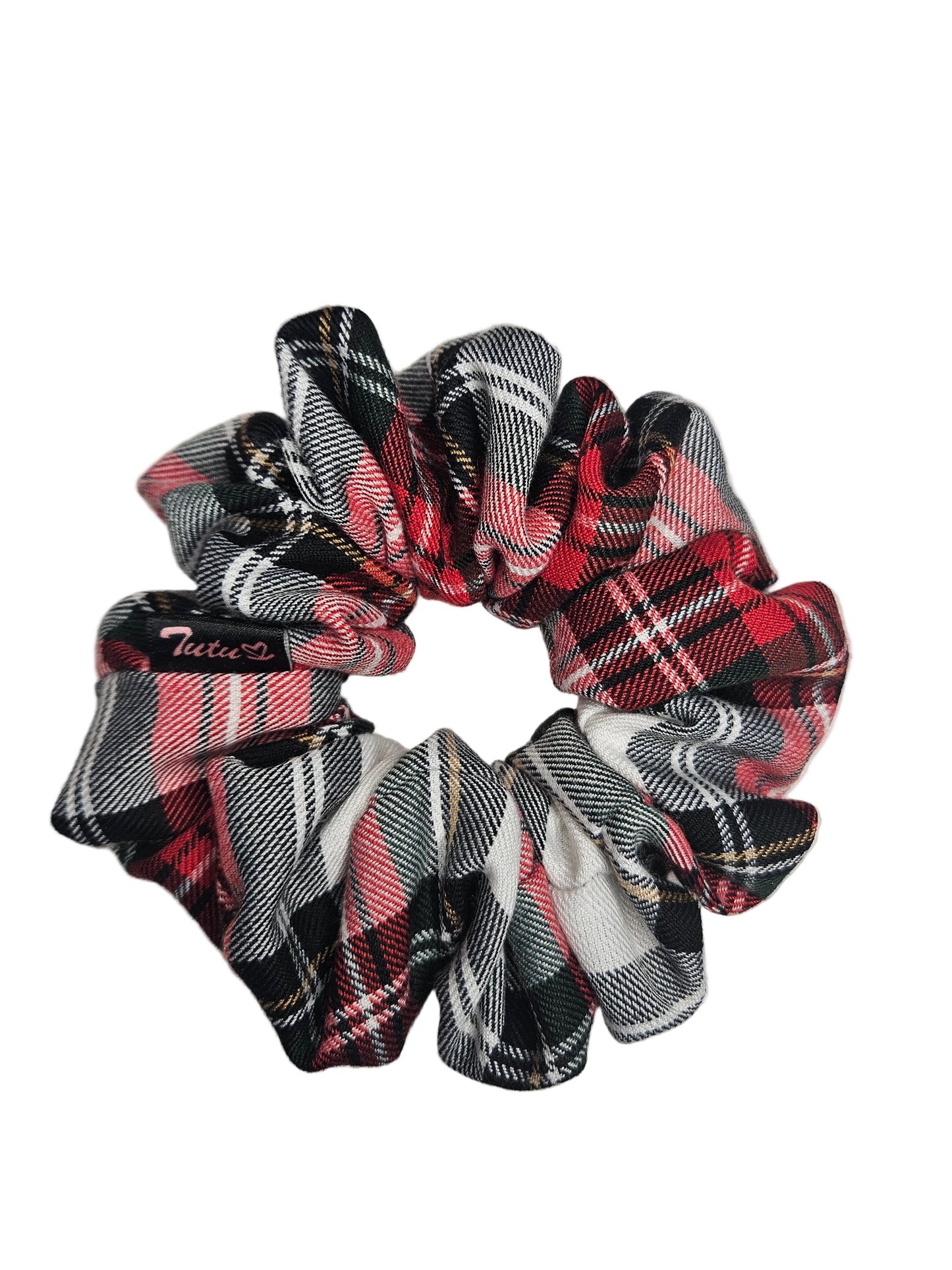 Luxury Tartan Scrunchie - FREYA