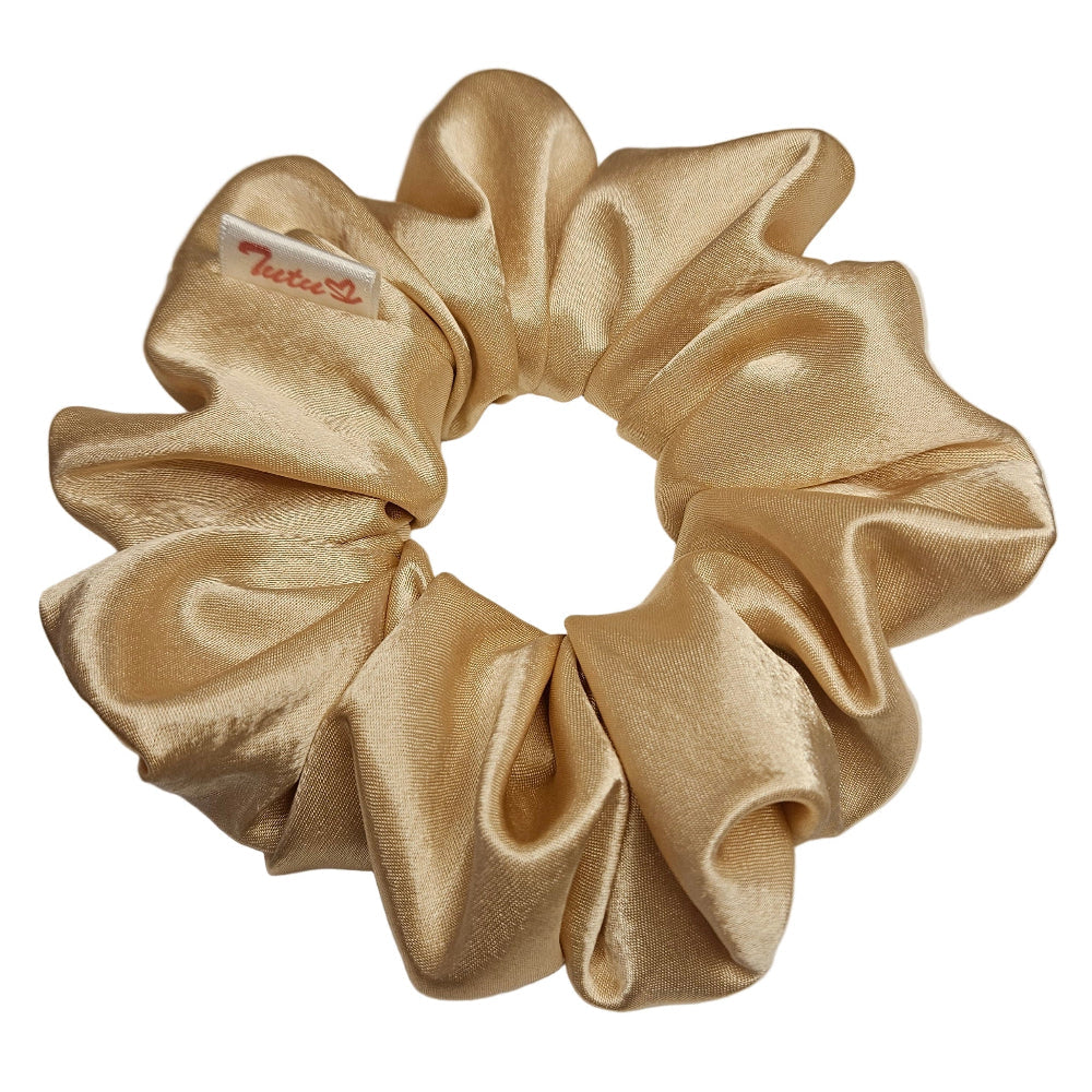 Luxury Satin Scrunchie - GOLDIE