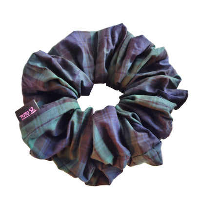 Luxury Tartan Scrunchie - CLAIRE
