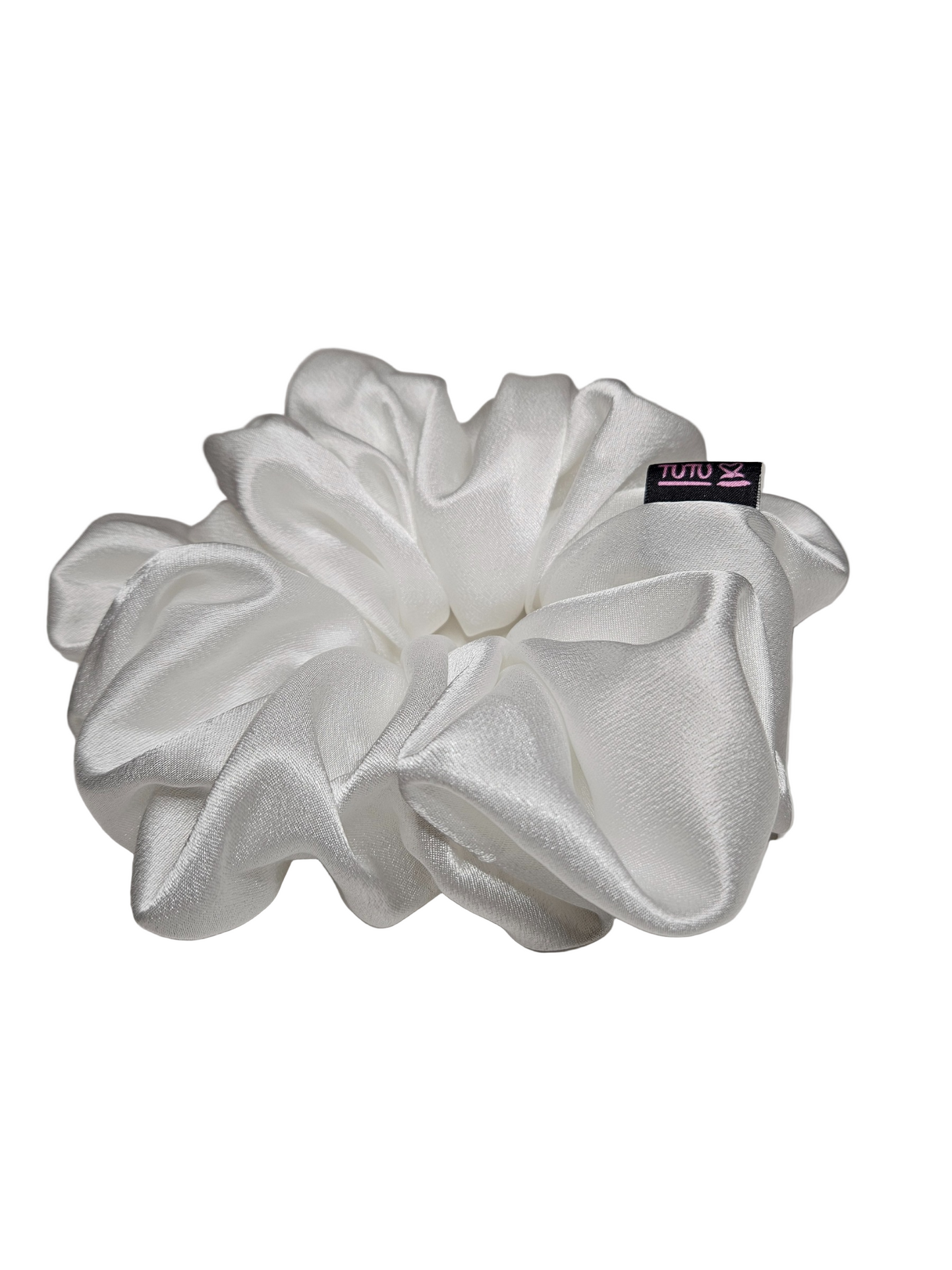 Luxury Satin Scrunchie - ANGEL