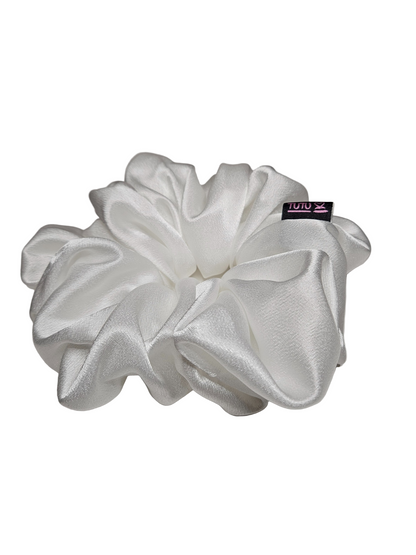 Luxury Satin Scrunchie - ANGEL