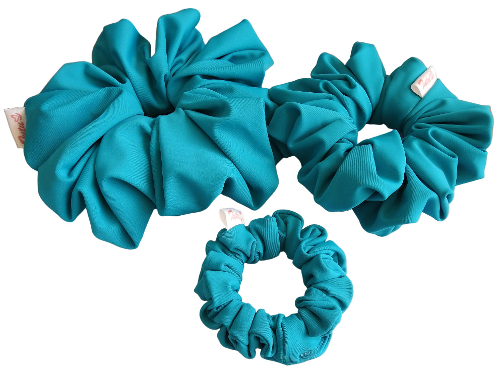 Lycra swim scrunchies 